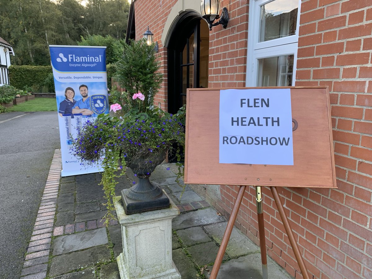 Liam_FlenHealth's tweet photo. Really excited to get started with the first #FlenHealthRoadshow of the year. 
Looking forward to meeting, catching up with everyone and hearing from some fabulous speakers. 😀
#IAmFlenHealth #Flaminal #FlamigelRT #Education #Woundcare #Burns #MentalHealth https://t.co/Wb2fU5g3YP