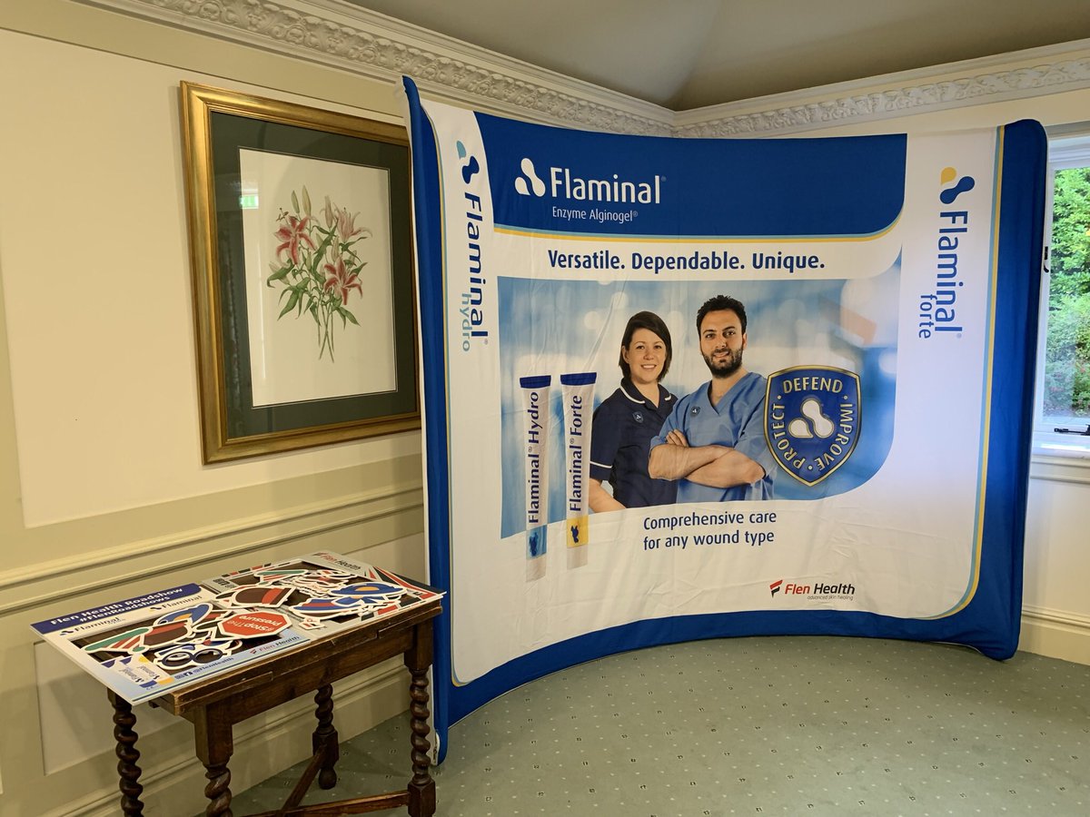 Liam_FlenHealth's tweet photo. Really excited to get started with the first #FlenHealthRoadshow of the year. 
Looking forward to meeting, catching up with everyone and hearing from some fabulous speakers. 😀
#IAmFlenHealth #Flaminal #FlamigelRT #Education #Woundcare #Burns #MentalHealth https://t.co/Wb2fU5g3YP