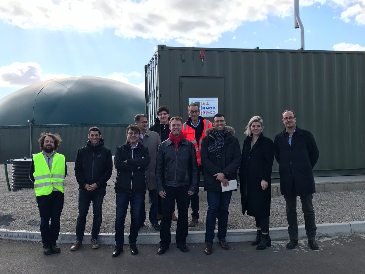 Merci à <a href="/fxletang/">FX Létang</a> et @azolafr d'avoir accueilli sur leur site de Plainval les équipes de <a href="/GRDF/">GRDF</a> et <a href="/SIG_Geneve/">SIG</a>  pour un partage autour du savoir-faire 🇫🇷 dans le domaine du #biométhane <a href="/bdesingly/">Bertrand de Singly</a> <a href="/OBecaud/">Olivier Bécaud</a>
