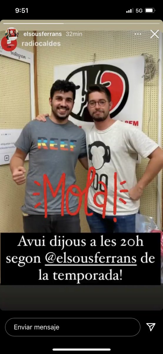 quepassaradio's tweet photo. Avui 2on programa! A les 20:00 a @RadioCaldes https://t.co/ArE9KOzkOQ