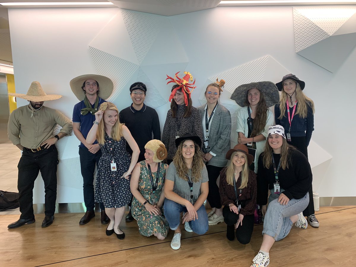 The only thing we love more than #mentalhealth research is crazy hats &amp; 🦞! <a href="/ENMH_Team/">Early Neurodevelopment & Mental Health Research</a> celebrating #hatday21 to help <a href="/ausrotaryhealth/">Australian Rotary Health</a> #liftthelidonmentalillness <a href="/telethonkids/">telethonkids</a>