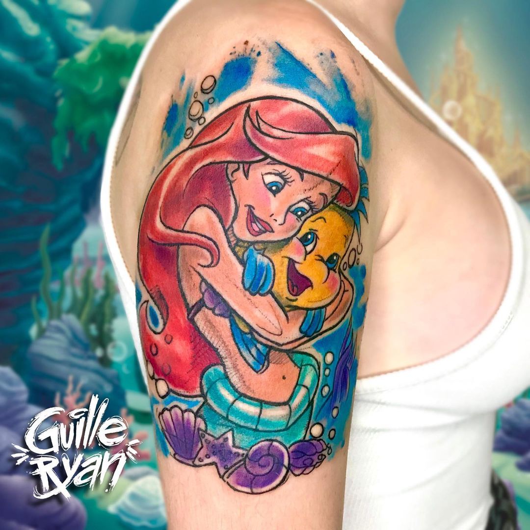 guilleryantatt's tweet photo. The Little Mermaid (La Sirenita en español) es una película animada de Disney (1989)
Tattoo hecho en @WhyNotTattooBCN 
AGENDA ABIERTA PARA BARCELONA 2021/2022
guilleryanarttattoo@gmail.com
#littlemermaid #disneypictures #disneytattoo #animationclassics #tattoosbarcelona https://t.co/lXVYsF9wBL