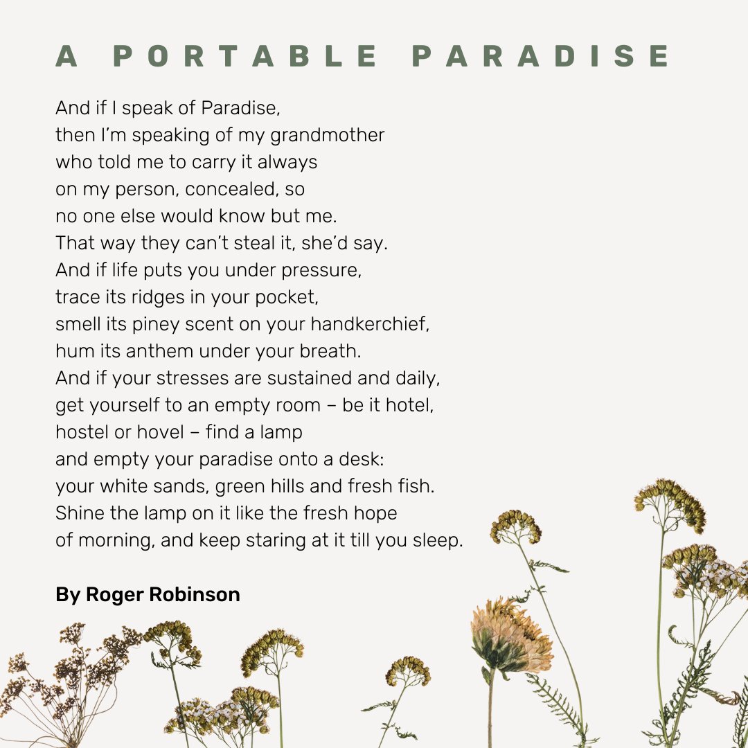 Happy #NationalPoetryDay2021 ✨📖

#BlackHistoryMonth
#TheReaderBookshelf
#PoetryLovers
#ReadingRevolution 
#RogerRobinson