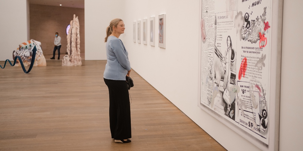 mudamlux's tweet photo. Fir d'Ouverture vun #PostCapital, huet d'#Ierfgroussherzogin vu #Lëtzebuerg de #MudamLux besicht. Kommt och dir déi nei Ausstellung kucken! Dëse Samschden 09.10 ass #NuitDesMusées, tëscht 17h00 an 01h00. Ticketen: https://t.co/BOVBjYnDps
© Fotoen: Marion Dessard / Mudam https://t.co/EzORFCpBnB