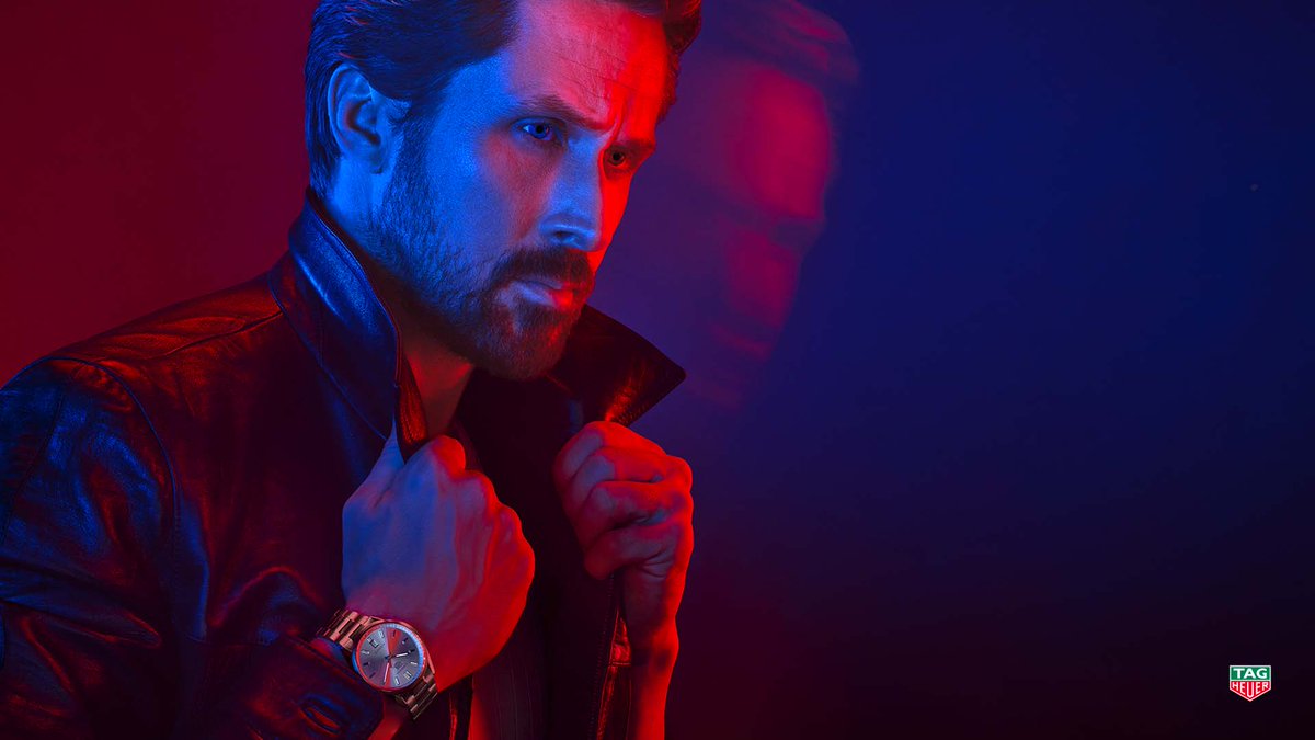 TAGHeuer's tweet photo. It’s with great pleasure that we announce our newest TAG Heuer brand ambassador, style icon, and world-renowned movie star, Ryan Gosling!

For more information about our, new partnership, and the new #TAGHeuerCarrera Three Hands collection, please visit: https://t.co/EsZQbiBiQR https://t.co/hSoTQpib6K