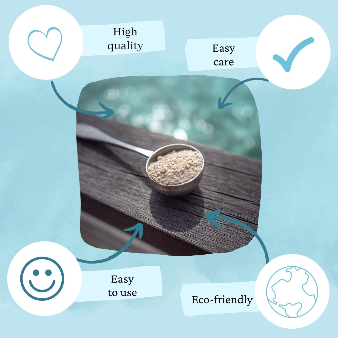 Our Stainless Steel Scoop will allow you to easily scoop out your Nutribuddy products.

Made of high-grade stainless steel means this scoop can be reused over and over again, so it is not only super stunning but kind to the planet too 🌍💕

nutribuddy.com 👈