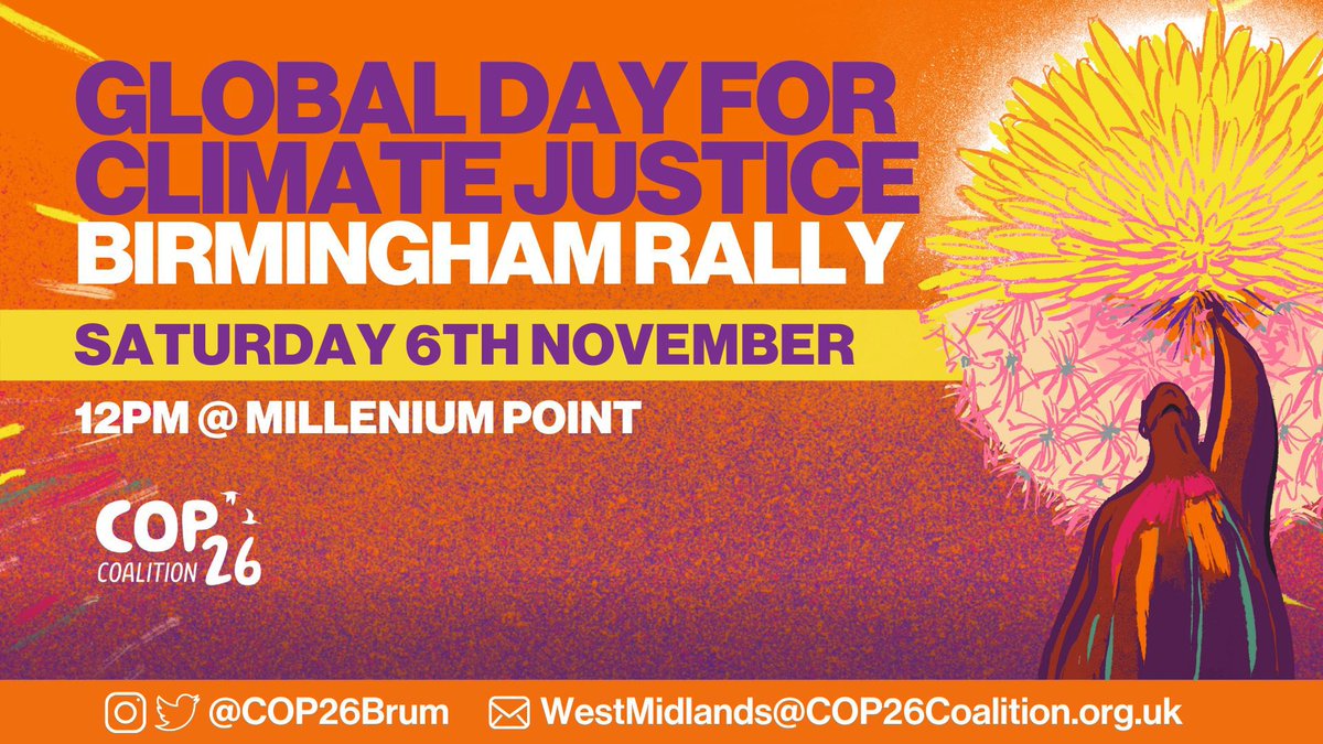 We need you. Come join in. Can you organise a bloc/group/collective to join with us on November 6th in Birmingham? Let us know!