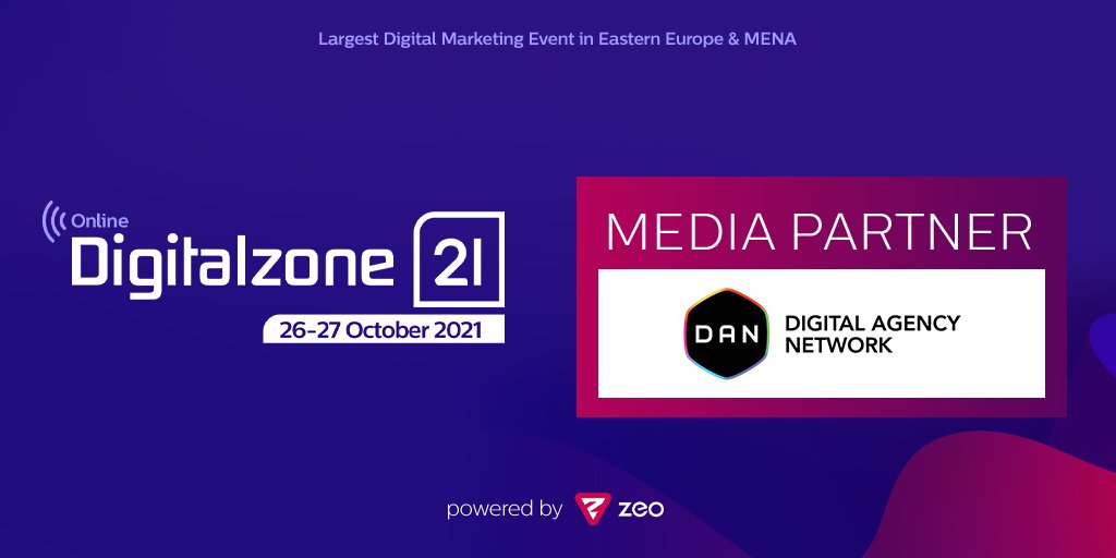 digitalzoned's tweet photo. ๐ We are happy to announce @danglobal as our Media Partner at our upcoming event #Digitalzone21. For more information about the event and the registration go to https://t.co/73a4iTiBNA.
#Digitalzone #DigitalAgencyNetwork #DANGlobal #onlineevents https://t.co/DX0q2OjET4