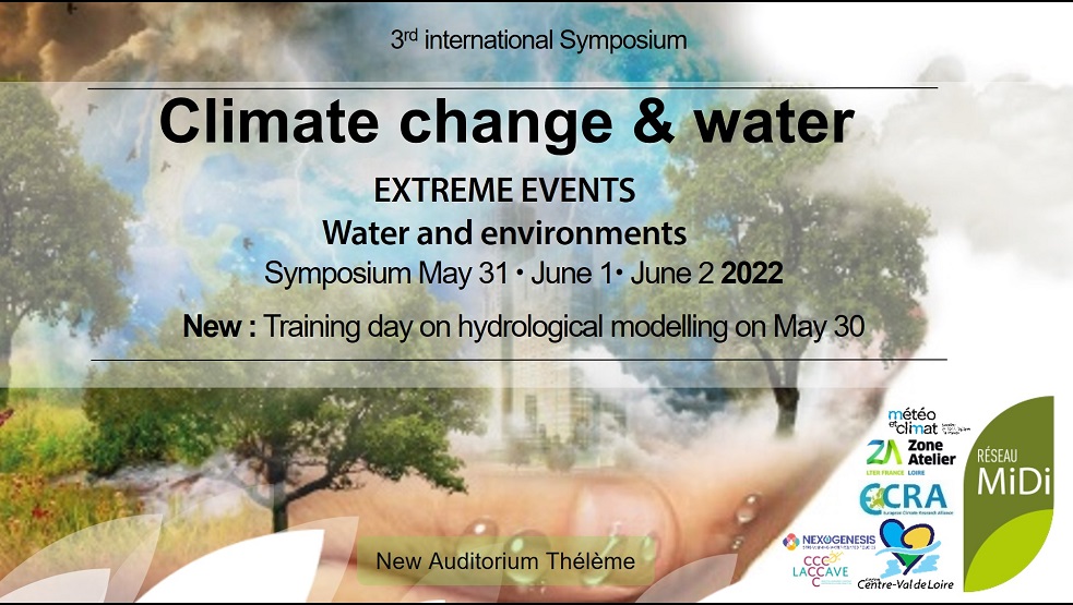 Call for abstracts for the 2022 Climate Change and Water conference in Tours, France, where <a href="/NEXOGENESIS_eu/">NEXOGENESIS 🇪🇺</a> is a partner, and organised by @UnivTours. See below and  ccw2022.sciencesconf.org
for more information.