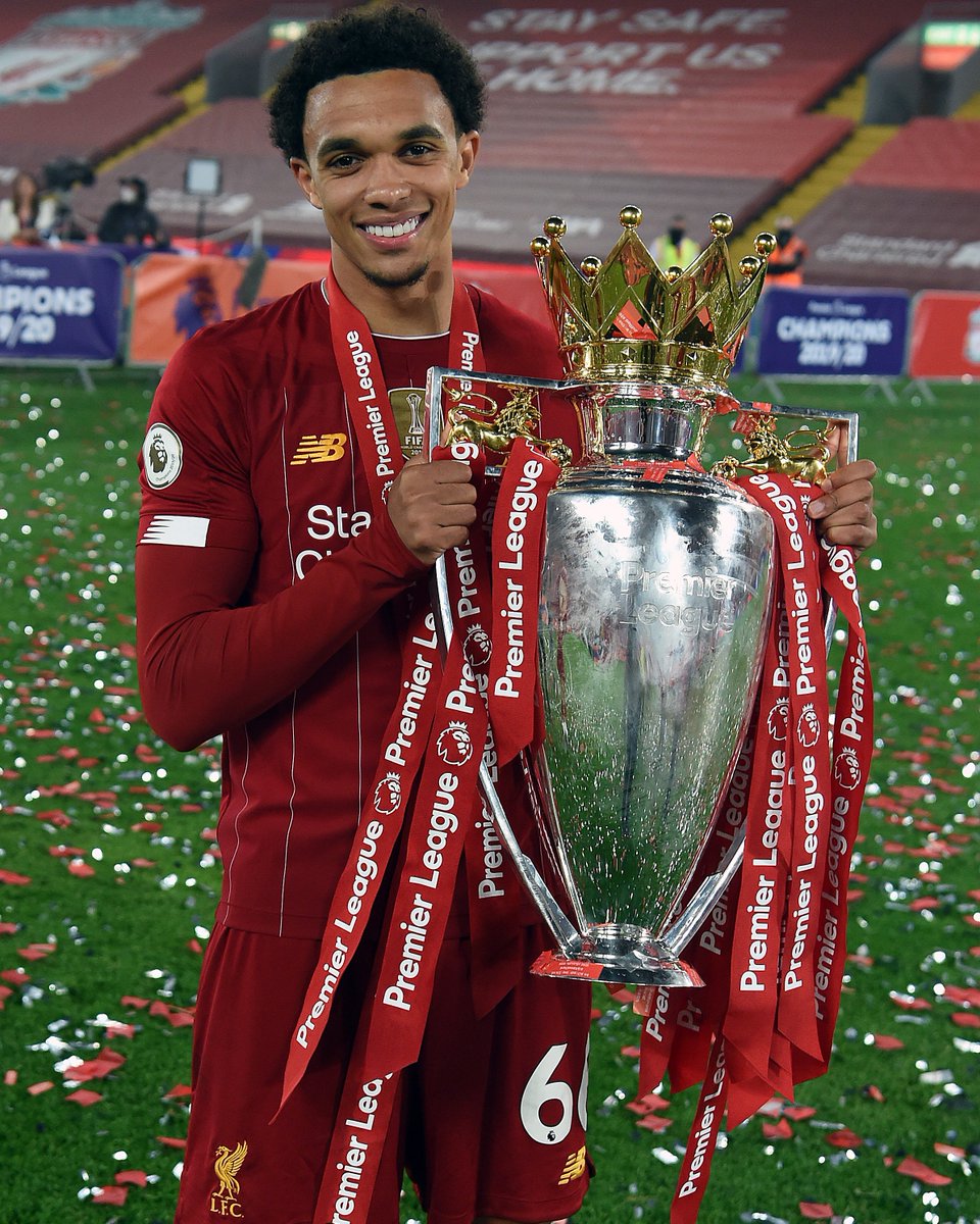 🔴 185 appearances
🅰️ 45 assists
🏆 Premier League
🏆 Champions League
🏆 Super Cup
🏆 Club World Cup
👏 PFA Team of the Year x2
👏 PFA Young Player of the Year 
👏 Premier League Young Player of the Season

Here's to chapter 23, <a href="/TrentAA/">Trent Alexander-Arnold</a> ❤️