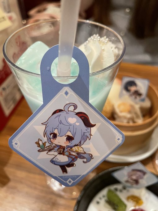 原神コラボカフェ!
甘雨七七!! 