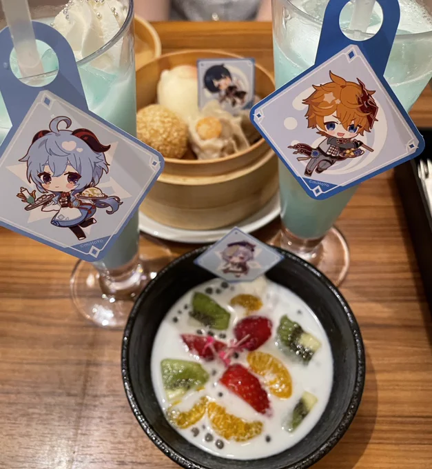 原神コラボカフェ!
甘雨七七!! 