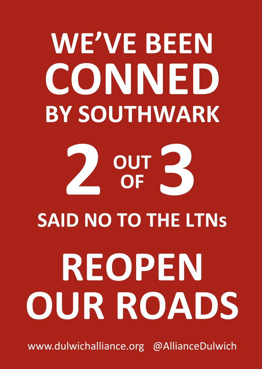 AllianceDulwich's tweet photo. Many people have written to us saying they have contacted the Oversight and Scrutiny Committee  of @lb_southwark asking them to call in and examine the Review results.Still time to write in!  #democracy @AirCroxted @RealOneDulwich @DulwichReopen @east_grove @DulwichCleanAir https://t.co/SCFlWRyJVI