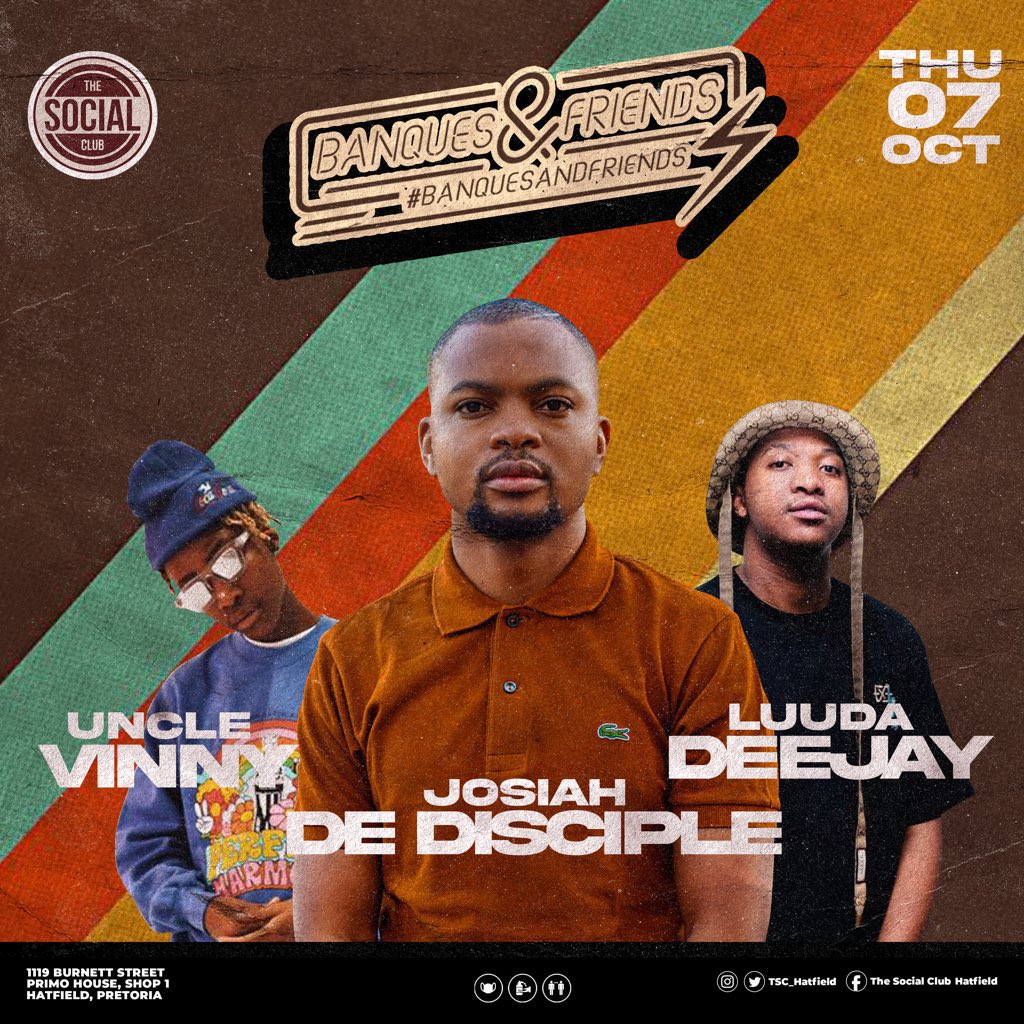 Banquesz's tweet photo. 💥☄️BANQUES &amp; FRIENDS💥🔥

Friends: @JosiaAlexTheKid @DadeejayLuu Vinny 

#BanquesandFriends 
#HomeOfStars 
#EveryThursday 
@TSC_hatfield https://t.co/ARrOGYyiA8