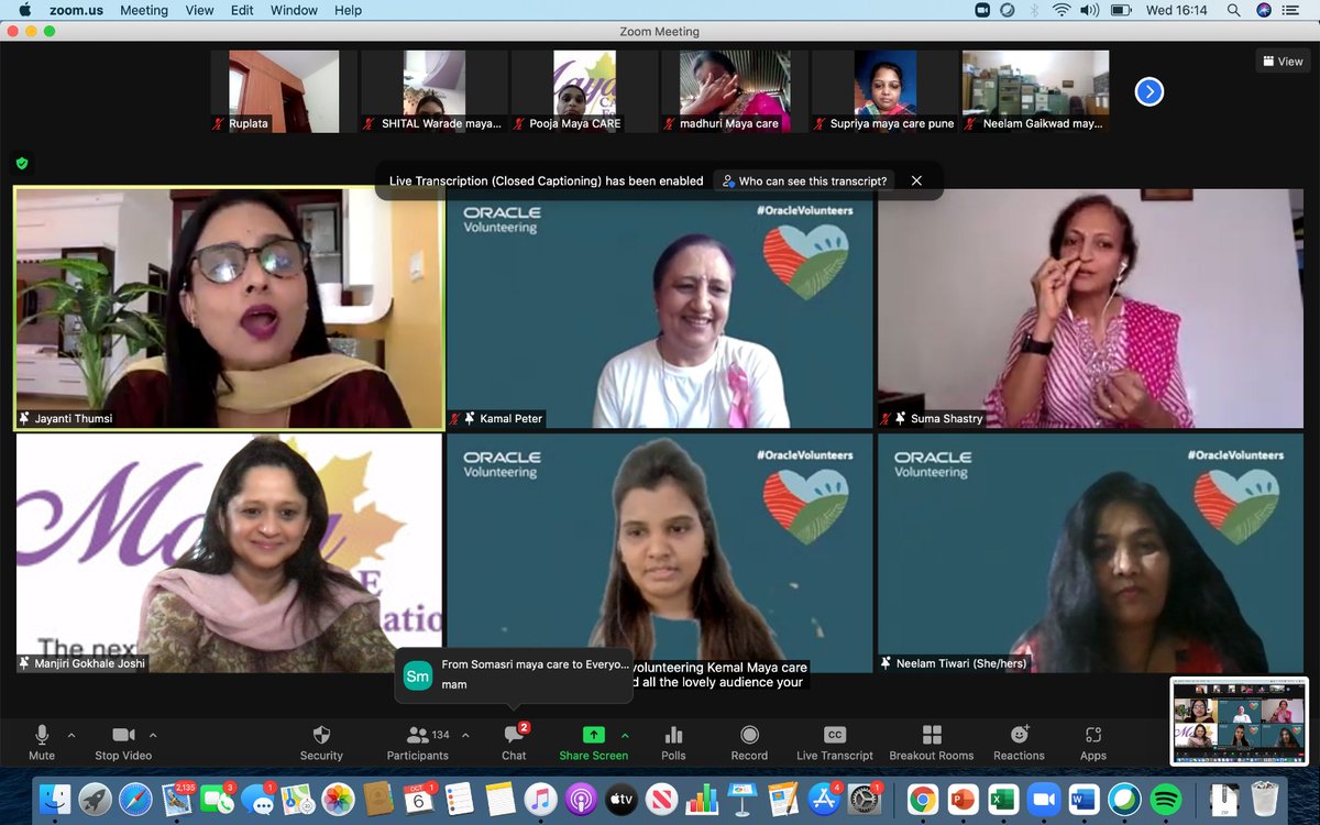 kamal_peter's tweet photo. #OracleVolunteers break barriers &amp; create #inclusive  space for women with disabilities to talk to Dr. Jayanthi Thumsi on their health needs &amp; care. With #signlanguage interpretation by Suma Shastry it was  empowering communication. Break silence around #breastcancer #pinkribbon https://t.co/19dIg2NvRj