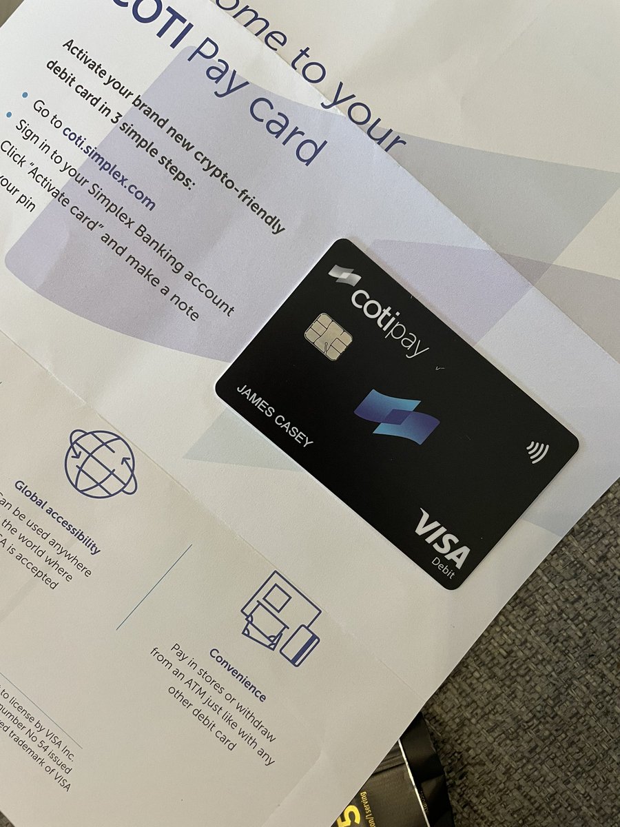CaseyAymes's tweet photo. Itβs arrived!!
$COTI @COTInetwork #COTIPay #DeFi #MultiDAG #CotiX #Trustchain #cotinetwork #payments #fintech #interoperability #adoption #blockchain #DAG #BlockChainDollars #Stablecoins #ADAPay #djed https://t.co/er3VgxPkkR