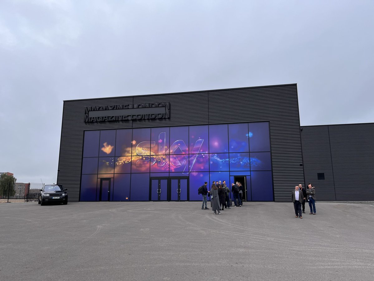 dangrabham's tweet image. In position at the @SkyUK event @magazine_ldn! What's going to be announced I wonder...