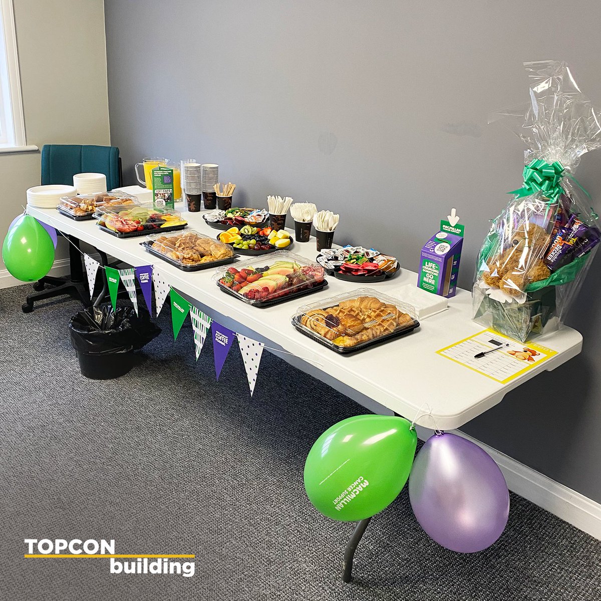 We're all set up for our #MacmillanCoffeeMoring! ☕

Join us today for a coffee, cake and savoury snacks to help raise vital funds for <a href="/macmillancancer/">Macmillan Cancer Support</a> and support those living with cancer.

@macmillancoffee #Charity #Fundraiser