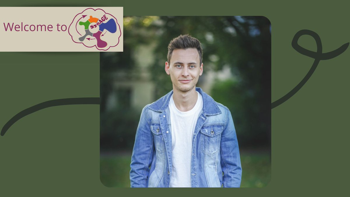 RTG2413SynAGE's tweet photo. Today we welcome Patrick Kraus, who has joined SynAGE to work on his MD thesis entitled 'A nexus between DNA-hypomethylation and cognitive decline in healthy aging' at @thekreutzlab! 
@LIN_Magdeburg 
@OVGUpresse 
#SynAGE https://t.co/nSinHlM4tk
