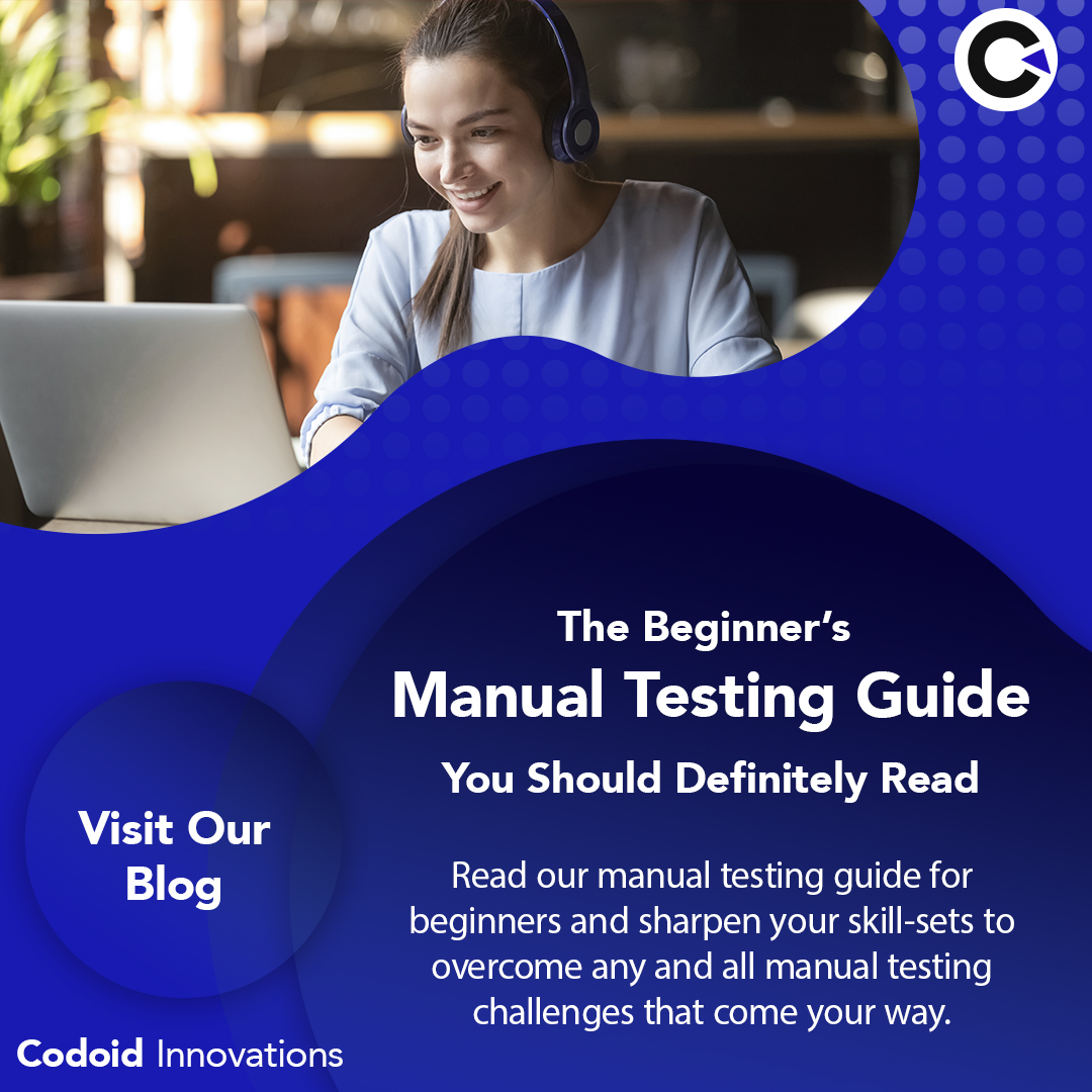 codoid's tweet photo. The Beginner’s Manual Testing Guide You Should Definitely Read

Visit- https://t.co/GEyccgJo4m 

#codoid #codoidblogs #softwaretestingblogs #softwaretestingcompany #automationtesting #qablogs #qualityassurance #automationtestingservices #manualtestingguide #manualtestingservices https://t.co/uC0en9y6v0