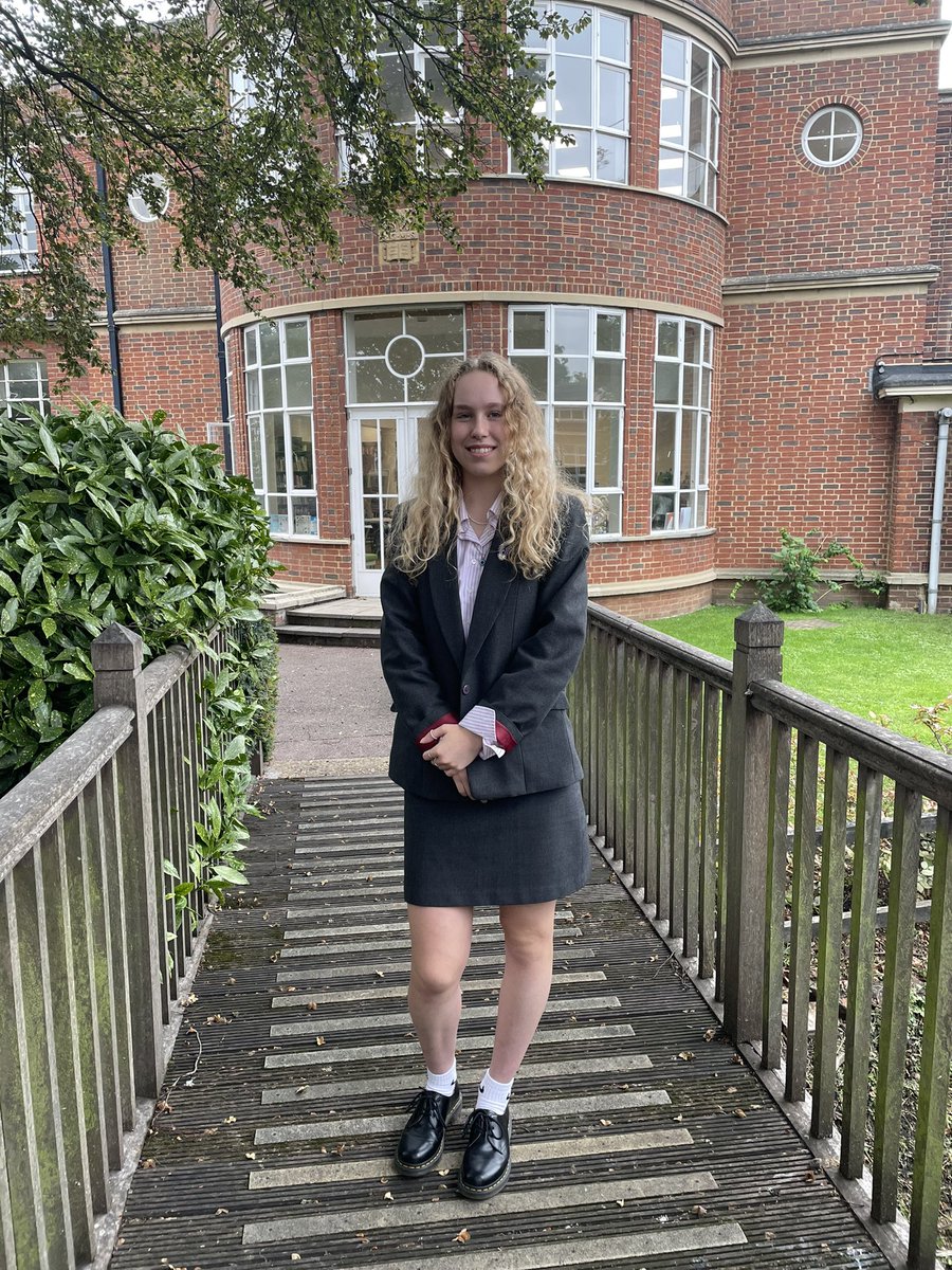 BGSSixth_Form's tweet photo. Focus on: Meet Emily, Y13. She is studying English Language, Psychology and Geography. She enjoys football, CCF and Young Farmers and is hoping to study Psychology in the US #bgsrolemodel #bgsgirlscan https://t.co/lfwudvy825