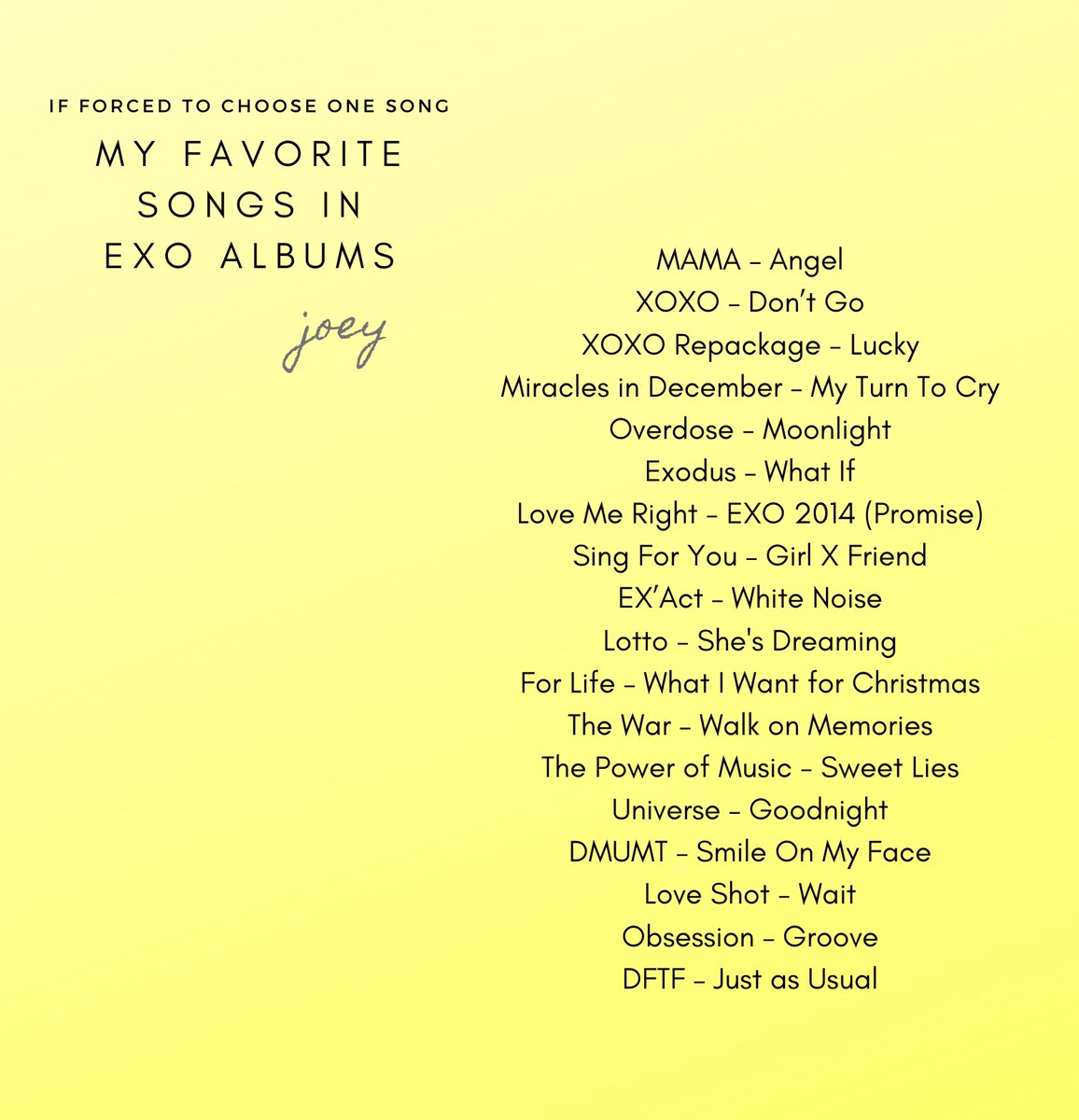 Jo ey ️ EXO ☽̶☾ (@Lamujerdecubao) / Posts / X