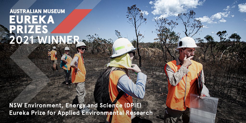 Australian Museum Eureka Prizes (@eurekaprizes) on Twitter photo NSW <a href="/BushfireHub/">Bushfire Hub</a> from <a href="/uowresearch/">UOW Research</a> <a href="/westernsydneyu/">Western Sydney University</a> <a href="/UTAS_/">University of Tasmania</a> and <a href="/UNSW/">UNSW</a> win the @nswenviromedia Eureka Prize for Applied Environmental Research. Learn more: youtu.be/ZLah3EsD78I #EurekaPrizes NSW <a href="/BushfireHub/">Bushfire Hub</a> from <a href="/uowresearch/">UOW Research</a> <a href="/westernsydneyu/">Western Sydney University</a> <a href="/UTAS_/">University of Tasmania</a> and <a href="/UNSW/">UNSW</a> win the @nswenviromedia Eureka Prize for Applied Environmental Research. Learn more: youtu.be/ZLah3EsD78I #EurekaPrizes