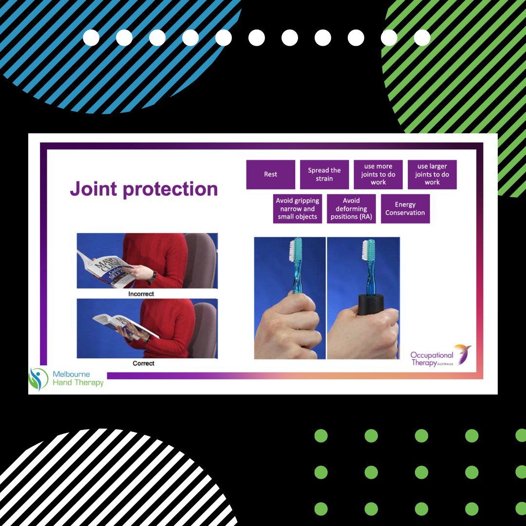 MelbourneHand's tweet photo. Today our wonderful therapists Jennifer Mathias and Kate Rayner presented to post graduate Occupational Therapists about “Assessing and Treating Arthritis in the Upper Limb”, for @otaust. https://t.co/qkKTQgd9MR