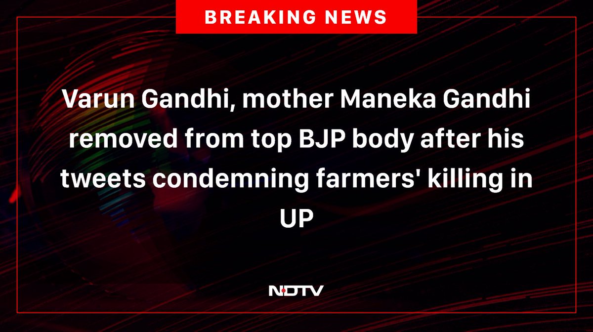 ndtv's tweet photo. #VarunGandhi https://t.co/6I5HOmaW1z