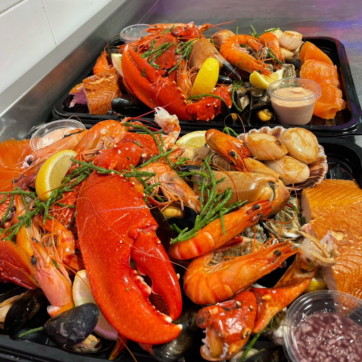 Welch Fishmongers (@welchfishmonger) on Twitter photo Two Fruits Of The Sea off to a special birthday on Corstorphine Hill this morning! 🦐💨 
#FruitsOfTheSea #SeafoodPlatter Two Fruits Of The Sea off to a special birthday on Corstorphine Hill this morning! 🦐💨 
#FruitsOfTheSea #SeafoodPlatter