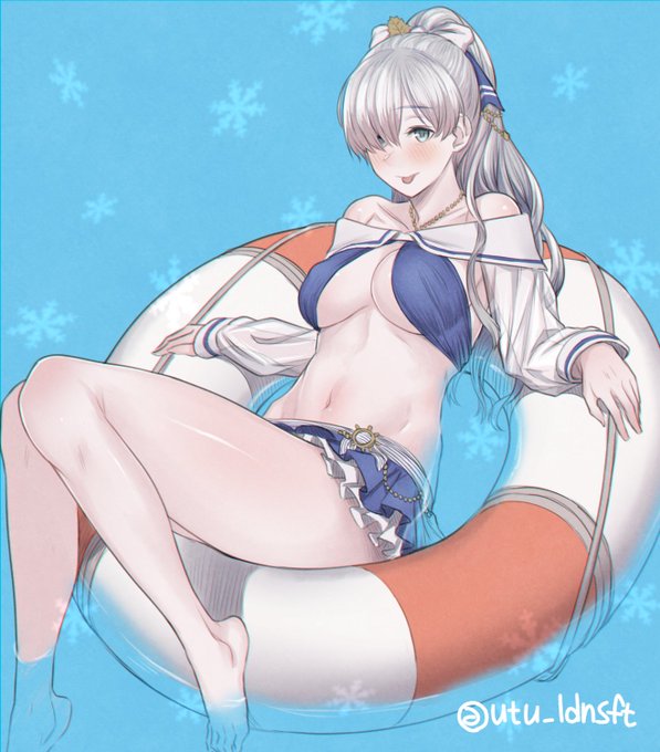 お礼で描いた水着アナスタシア #FGO #FateGO 