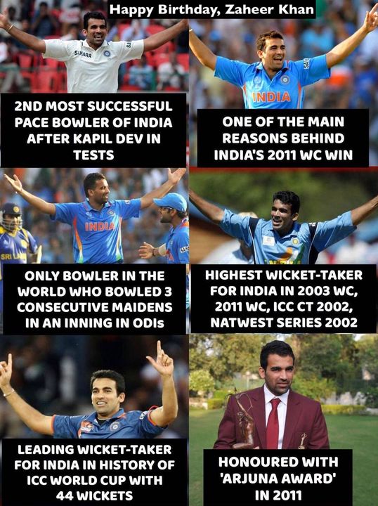 Happy Birthday, Zaheer Khan 