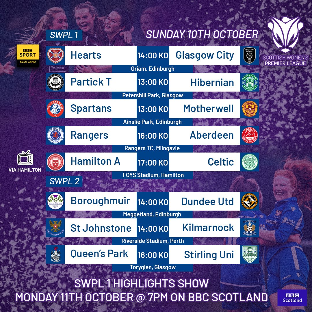 SWPL's tweet photo. #SWPL | Here's your final reminder of today's matches in the @SWPL โฌ
Follow the SWPL club list for news, updates, and more โก https://t.co/cAOoRbBzDY https://t.co/T6AOBYQ2zA