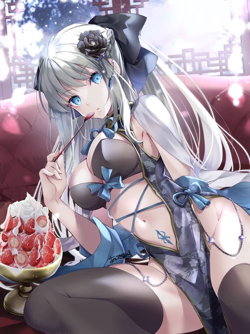 お行儀の悪いお母様🍧 