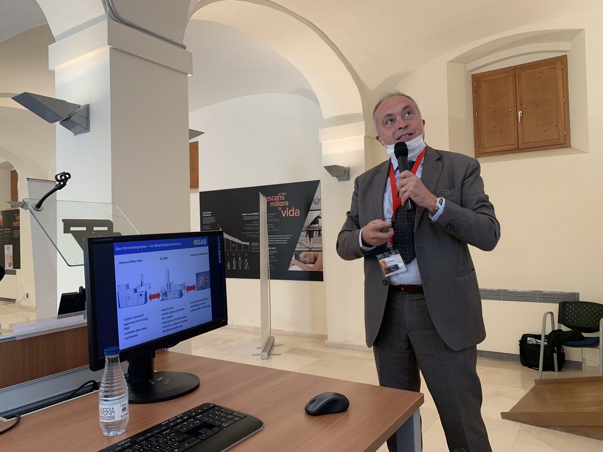 LuisMGallego's tweet photo. #Ion #Mobility #Spectrocopy #Innovative #GC-#IMS #analysis
Cesare Rossini IDManager G.A.S- Gesellschaft für analytische Sensorsysteme
Hoy en #JornadasAnaliza
#Campus #Toribera #Universidad #Barcelona
#Searching #Learning #Food #Quality https://t.co/8cMZmzp7p2