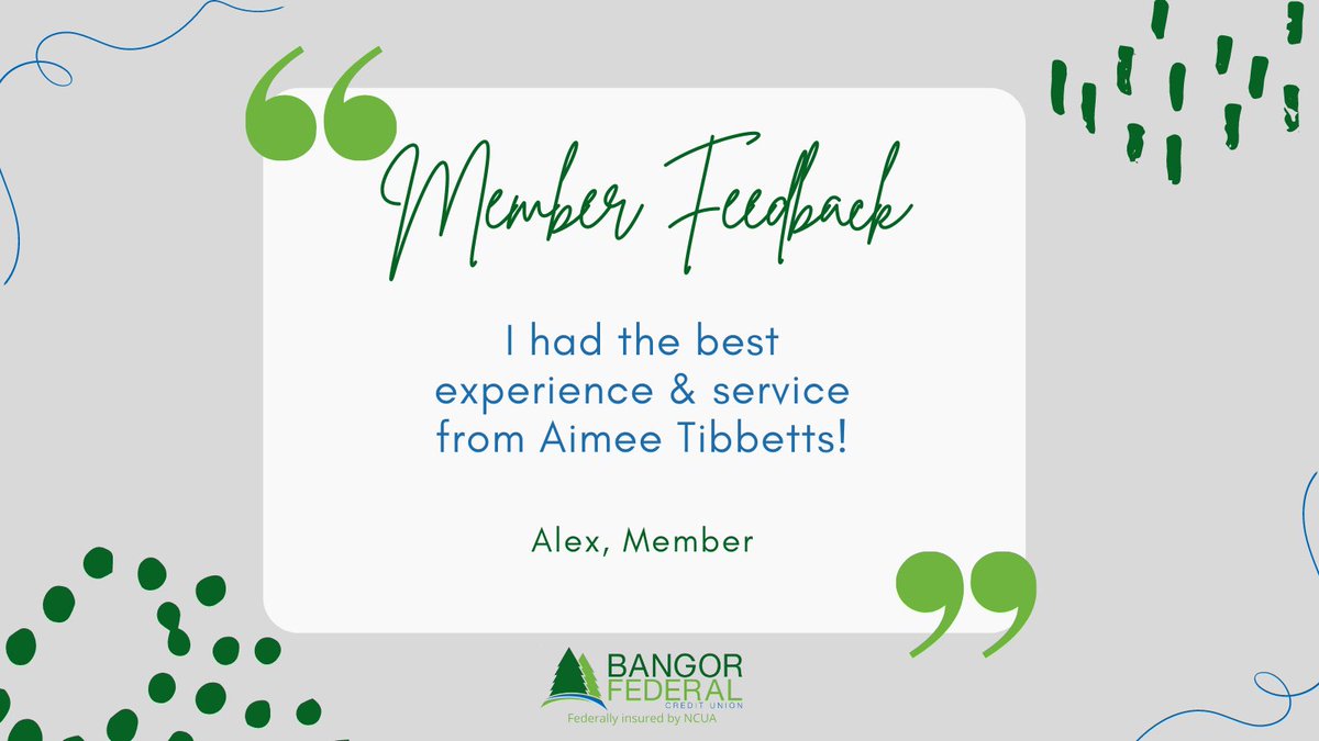 Thanks for the feedback, Alex! And thanks for your excellence, Aimee! #youbelonghere