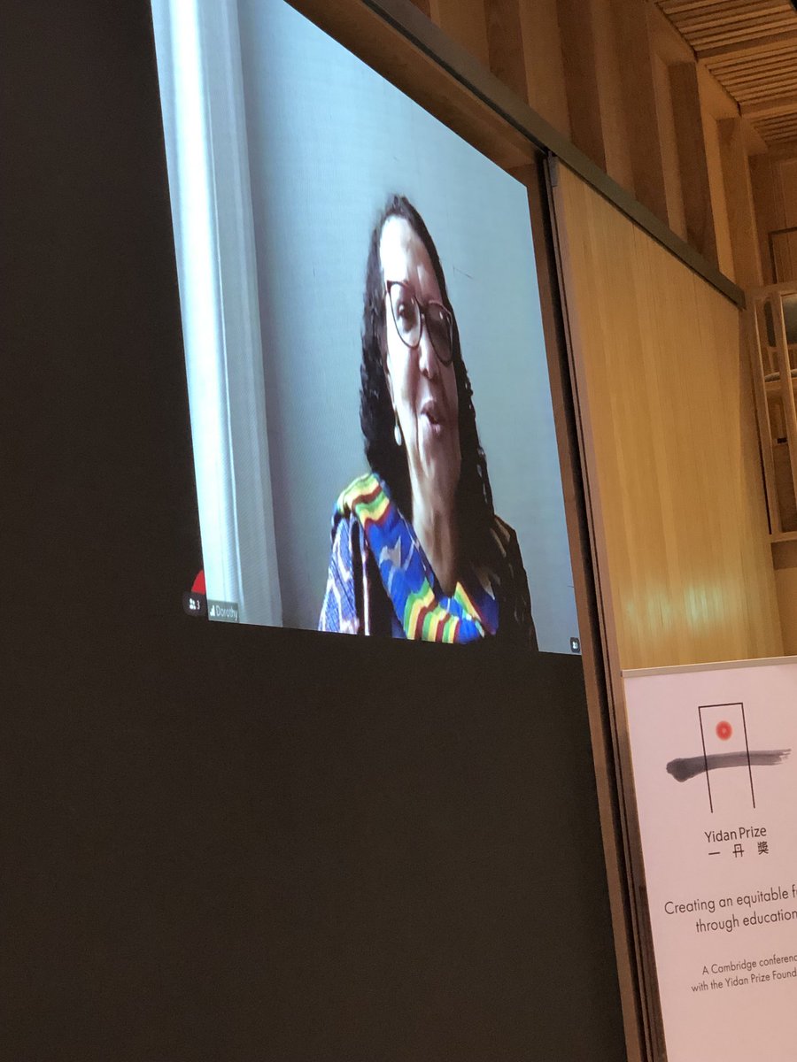 “When we educate girls, everything changes”.  #EquitableFuture