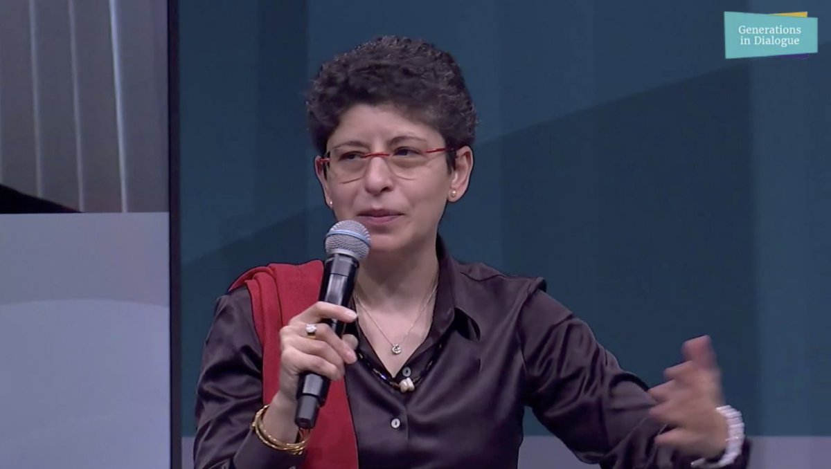 Dr. Karam reflects one what Renz and Emina have said and believes that "#faith is not institutionally binding, but is a throughout power" and this is seen in the #younger generation and how they use their faith to guide them throughout the different movements they are involved in