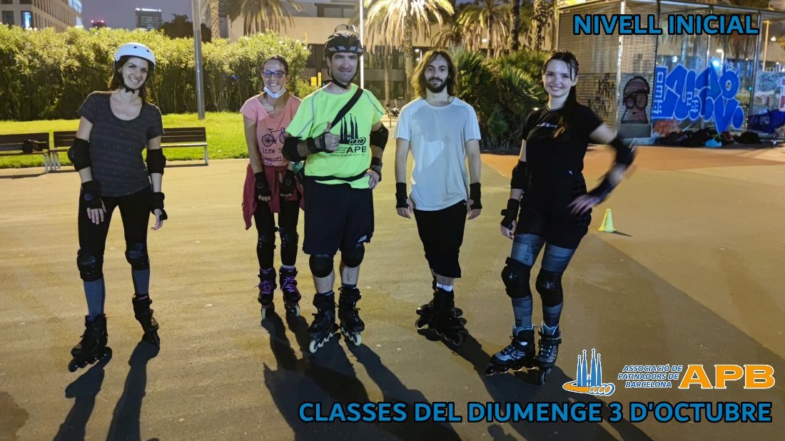 APBoficial's tweet photo. Fotos de las clases del pasado domingo 3 de octubre, de todos los niveles en la APB! #patinar #roller #barcelona #APBoficial https://t.co/OLCHSvcI2t