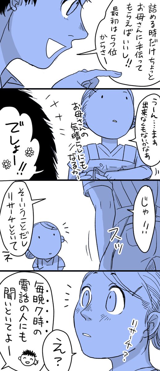 その3

お母さんは病後の自宅療養中。 