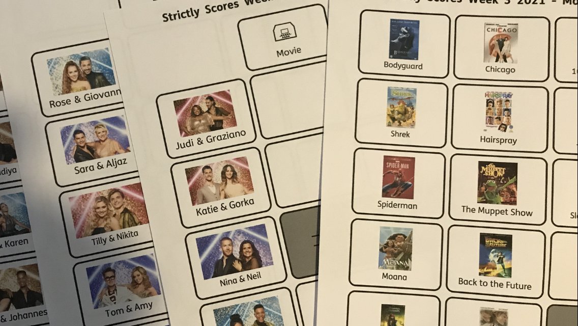Saturday is Movie Week <a href="/bbcstrictly/">BBC Strictly ✨</a> lots of Alice's favourites so we will be playing Match the Movie Game 👇download
inclusiveteachingmatters.com/strictlysignin…
<a href="/JManrara/">Janette Manrara</a> <a href="/StrictlyITT/">It Takes Two</a> <a href="/CraigRevHorwood/">Craig Revel Horwood</a> <a href="/TomFletcher/">Tom Fletcher</a> <a href="/andrewdancer97/">Andrew Dancer</a> <a href="/jems10_75/">Jemma</a> <a href="/MakatonCharity/">The Makaton Charity</a> <a href="/mencap_charity/">Mencap</a> @ciarale01 <a href="/helen_laverty/">Helen Laverty MBE</a>
