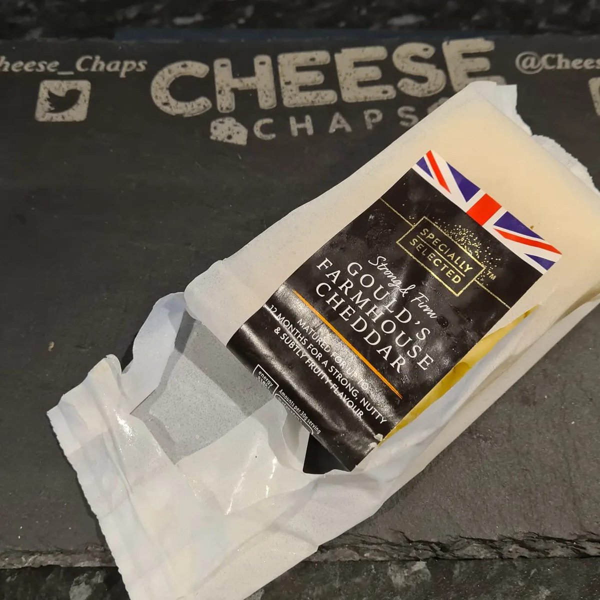 cheese_chaps's tweet photo. Today's cheese review is Gould's Farmhouse Cheddar. Have you tried it? #cheesereview https://t.co/BfXmTS8dmX