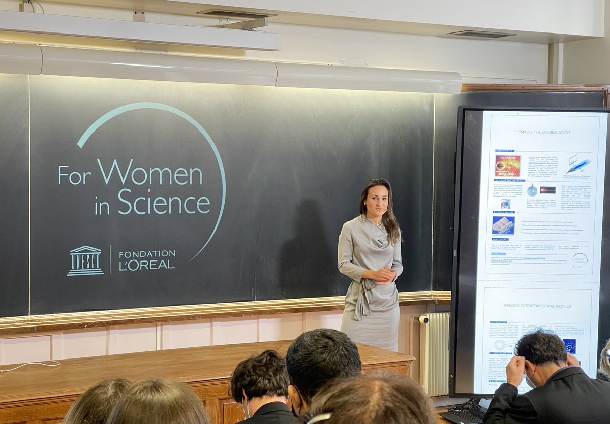 "Exoplanets are planets that orbit around a star like Earth around the sun. Of the 5000 discovered to date, only 12 have been imaged. This is the subject of my research and that could be used to detect extraterrestrial life." 💬 <a href="/Nour_Skaf/">Nour Skaf</a>, PhD in astronomy <a href="/psl_univ/">Université PSL</a> <a href="/Obs_Paris/">Observatoire de Paris | PSL</a>.