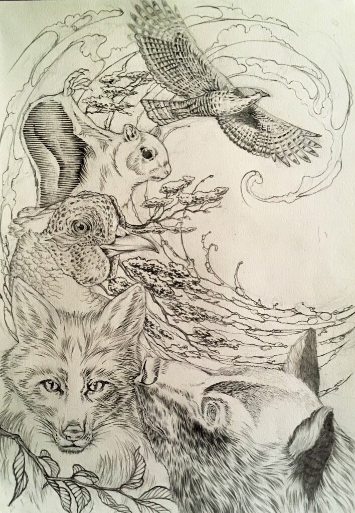 下描きはします(`・∀・') 