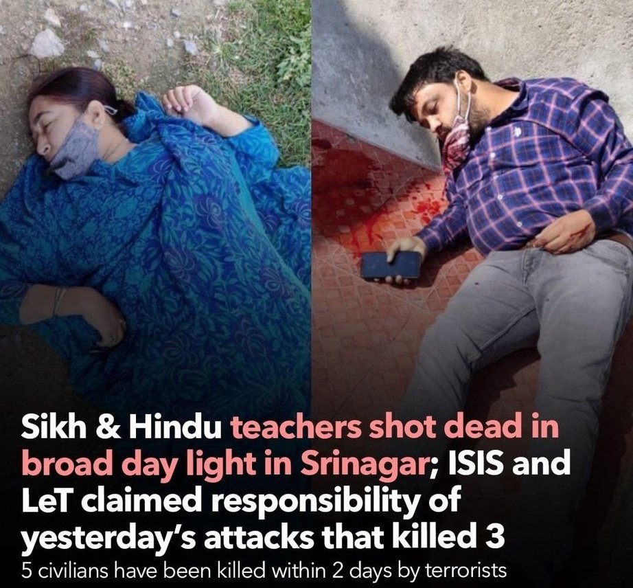 la_manish_kumar's tweet photo. What a great irony that Kashmiri people who consider Kashmir as a paradise in India, some Pakistani supporters terrorists have made Kashmir a hell so that they can go to heaven. https://t.co/lli1v6BfvZ