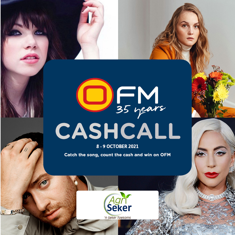 OFMNuus's tweet photo. #WIN with #OFMCashCall this morning! To see the #song you need to listen out for on #TheRealGoodWeekend for a chance to win R2000 #cash, visit https://t.co/Yh5QtMdu1E. You’ll also get the keyword you need to SMS to enter. Ts & Cs apply. No under 18s. #SOYL #staysafe https://t.co/DGH63Yddtd