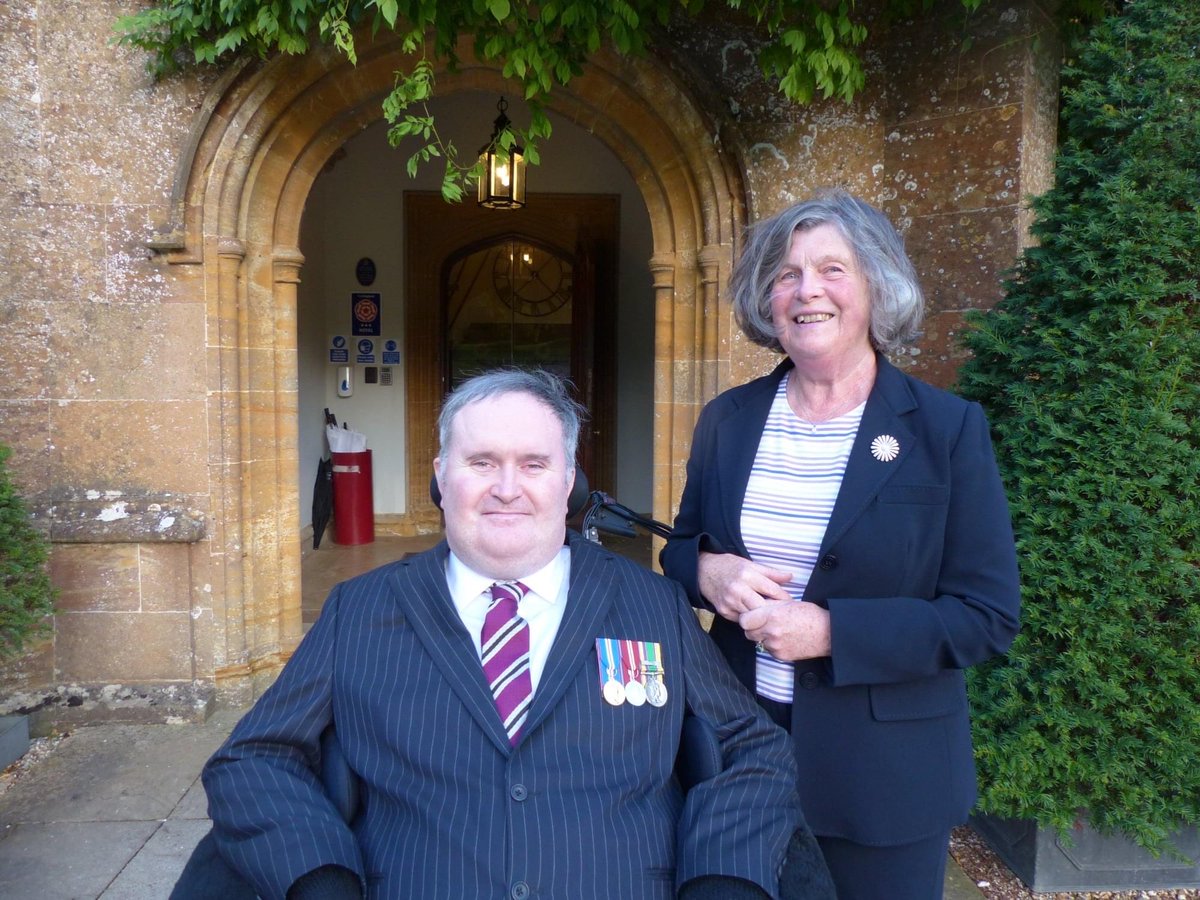 KathyButt5's tweet photo. Rob was awarded Her Majesty’s Lord-Lieutenant’s Certificate for Meritorious Services at Dillington House, Ilminster, on Tuesday, for his many years of dedication to the Combined Cadet Force. Very proud moment for all of us. At 11:10 mins in video just posted ⁦@RobButt5⁩ https://t.co/2J3vbsTUwF