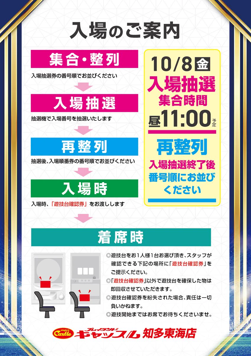 プレイランドキャッスル知多東海店 on X: 