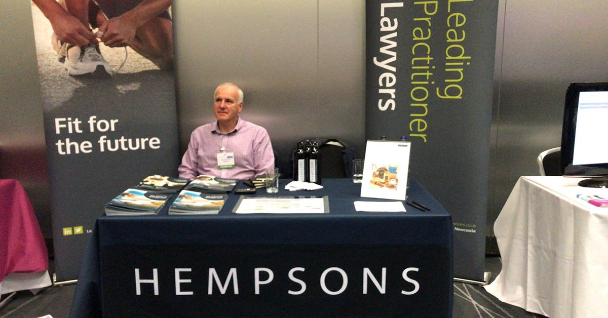 hempsonslegal's tweet photo. Pop by and say hello to Ross Clark at #PulsePCN in Manchester today to find out how we can support your #primarycare business. https://t.co/sV3EE9umM6