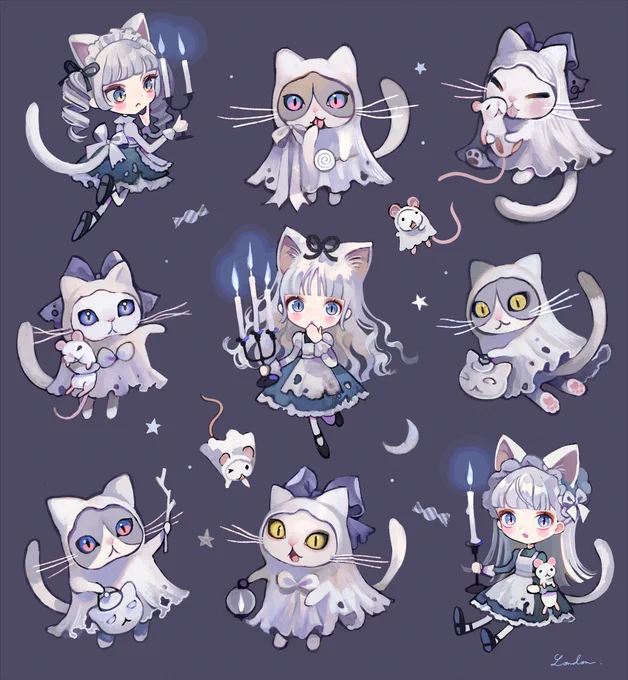 ゴーストにゃんこ👻 